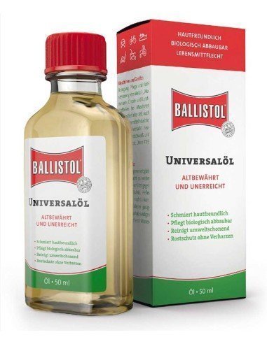 Aceite limpieza armas Ballistol bote cristal 50 ml al mejor precio