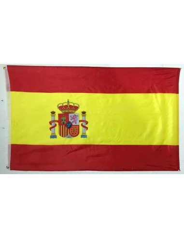 Bandera constitucional España grande 150x90 cm con ojales al mejor precio