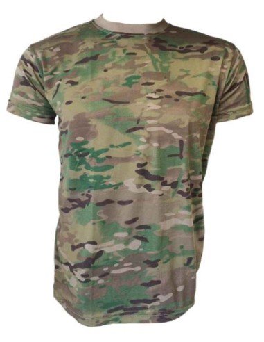 Camiseta militar niño camuflaje UTP col. Multicam al mejor precio