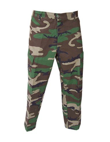 Pantalón militar combate diseño ACU camuflaje Woodland US RipStop boscoso Woodland al mejor precio